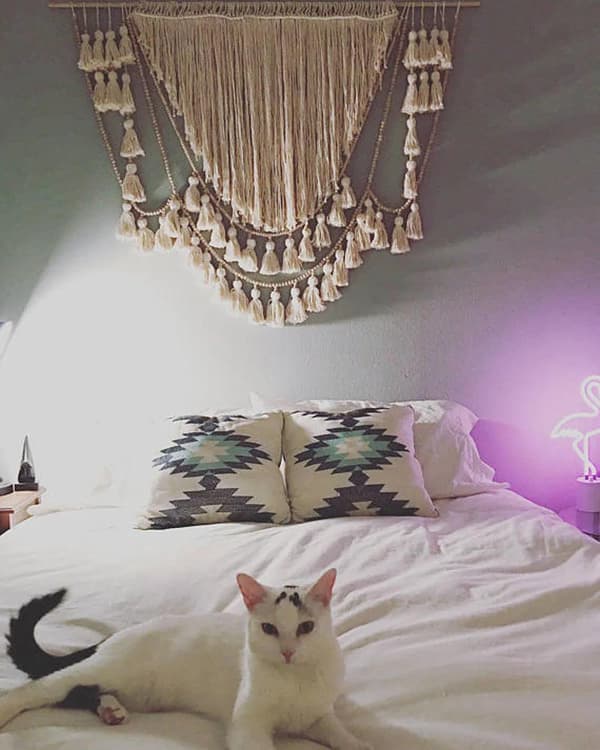 Macrame väggdekoration