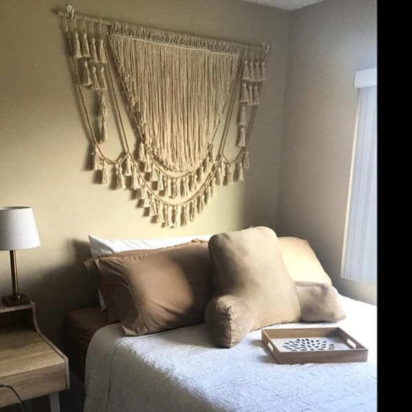 Macrame väggdekoration