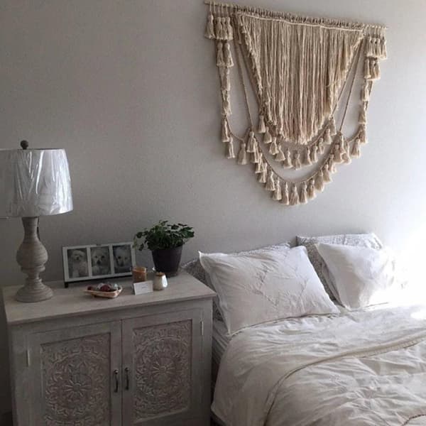 Macrame väggdekoration