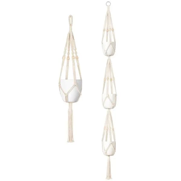 Macrame Ampel set om 5