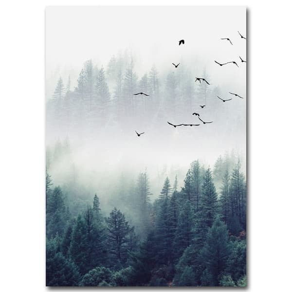 Canvas Poster Skog
