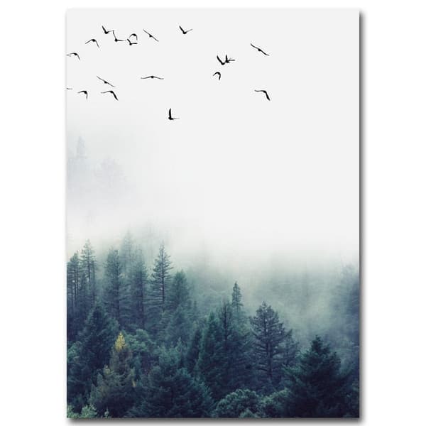 Canvas Poster Skog