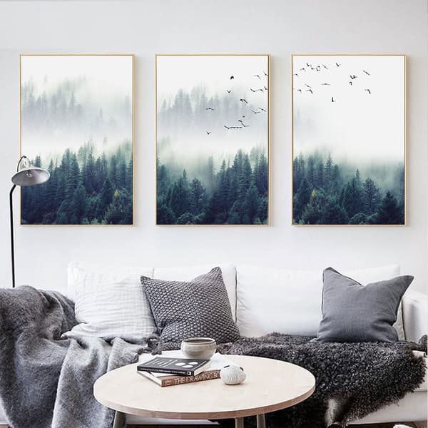 Canvas Poster Skog