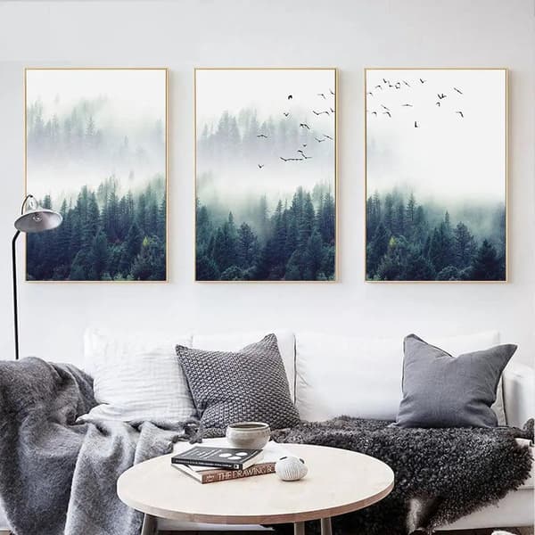 Canvas Poster Skog
