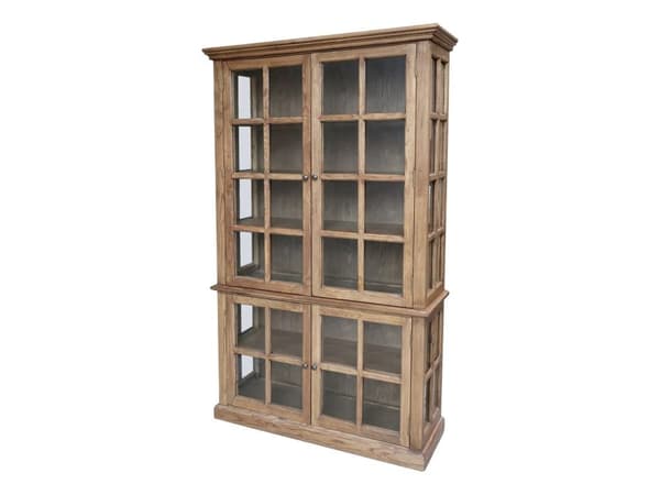 Vitrinskåp Antik H196/L120/B40 cm