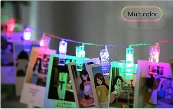 LED ljusslinga för fotografier
