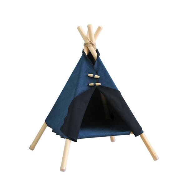 Kattbädd Tält Lodge Royal Blue