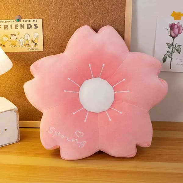 Kudde Blomma blandade färger