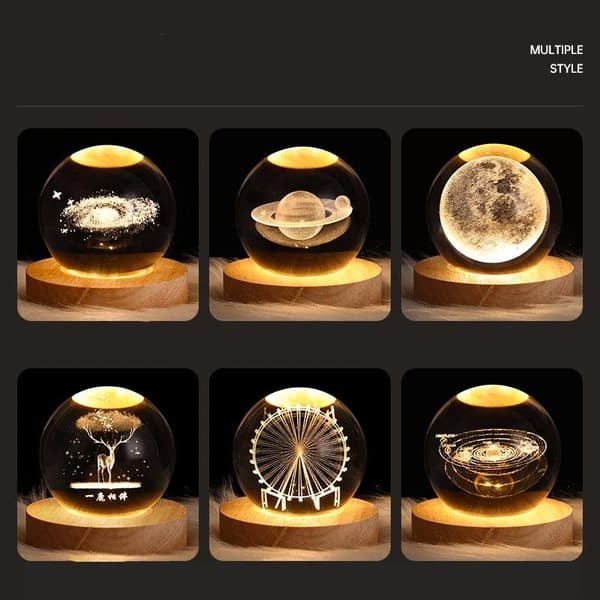 Bordslampa Crystal