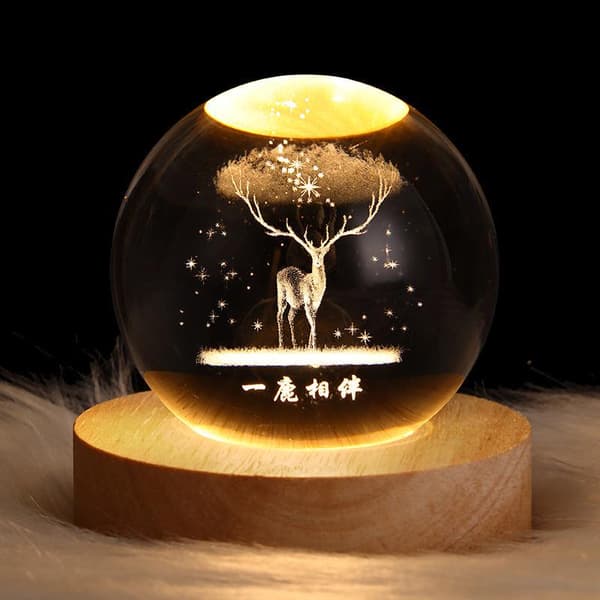 Bordslampa Crystal