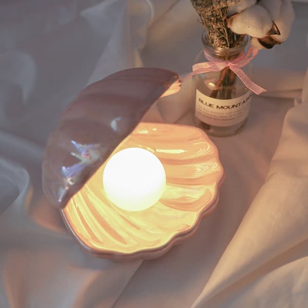 Bordslampa Snäcka