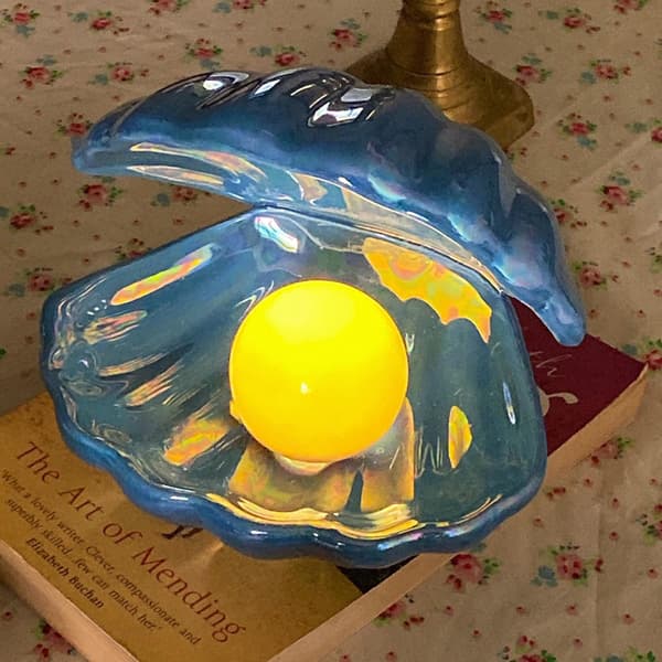 Bordslampa Snäcka