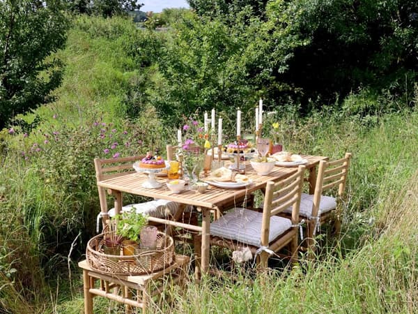 Matbord Bambu