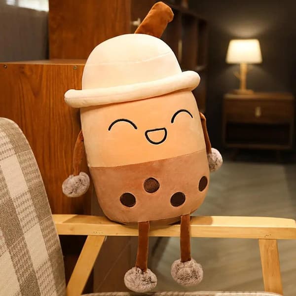 Gossedjur / Kudde Milk tea