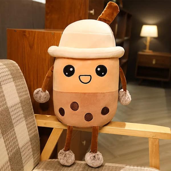 Gossedjur / Kudde Milk tea