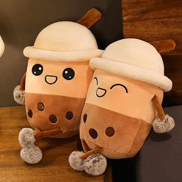 Gossedjur / Kudde Milk tea