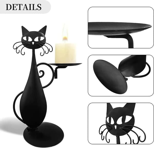 Ljusstake Katt