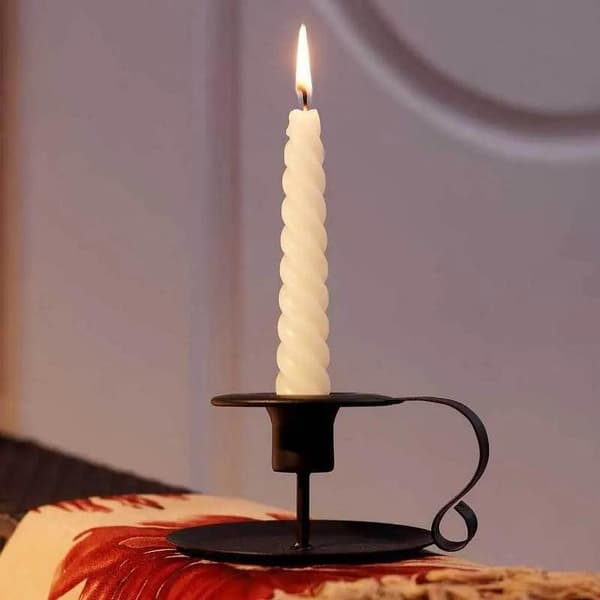 Ljusstake Svart