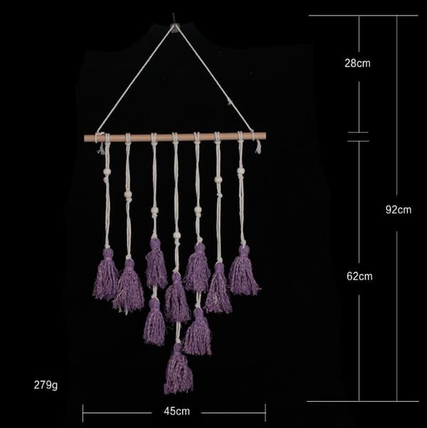 Macrame Väggdekoration