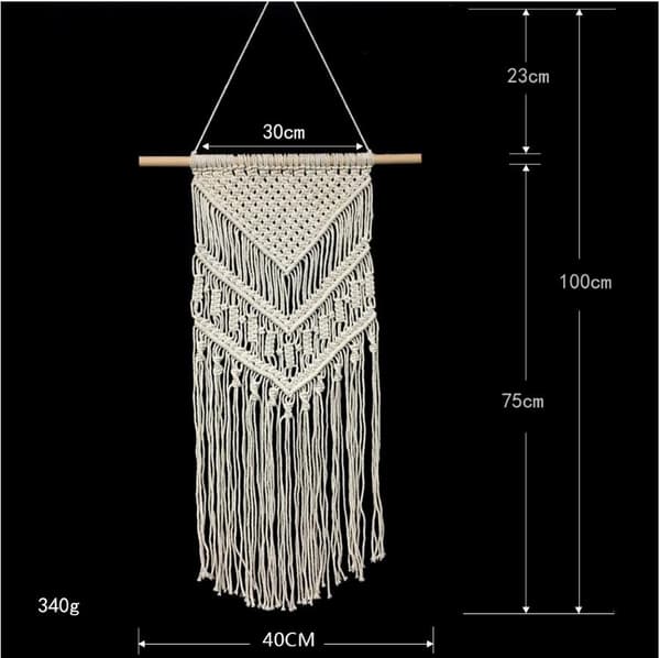 Macrame Väggdekoration