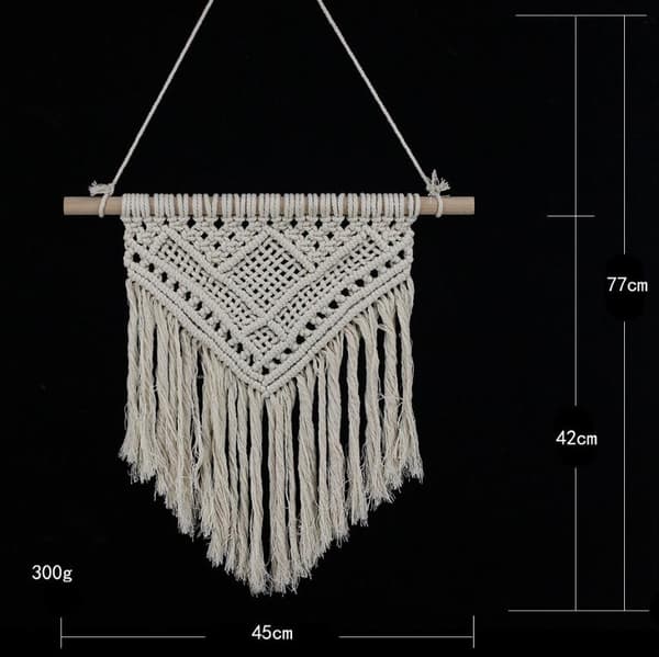 Macrame Väggdekoration