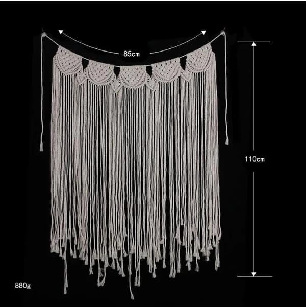 Macrame Väggdekoration
