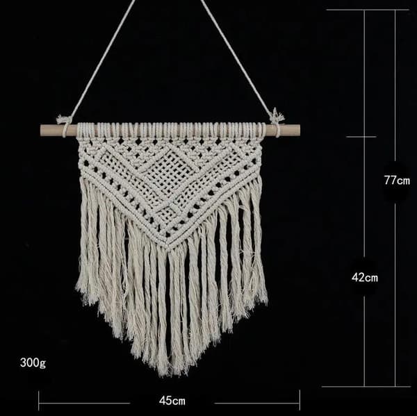 Macrame Väggdekoration