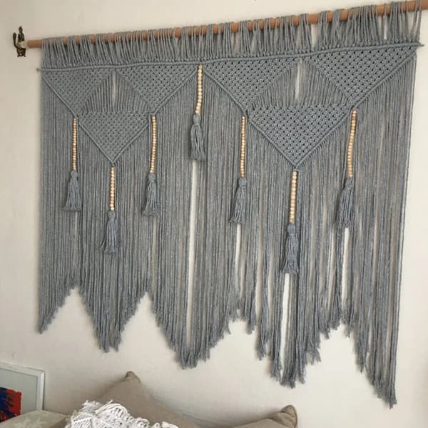 Macrame Väggdekoration