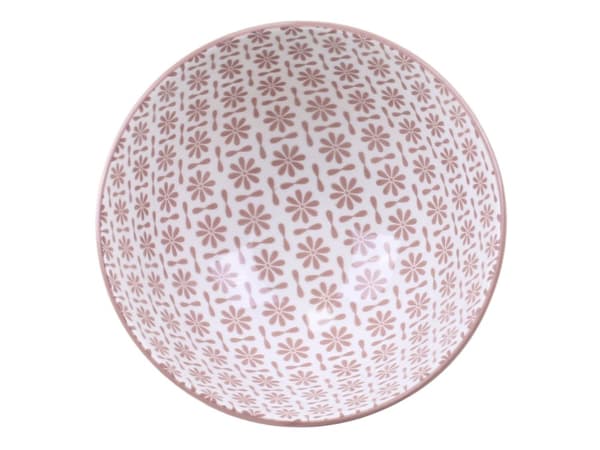 Latteskål Greige / Gammelrosa