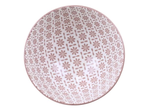 Latteskål Greige / Gammelrosa