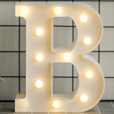 LED Bokstav / Nattlampa