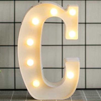 LED Bokstav / Nattlampa