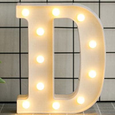LED Bokstav / Nattlampa