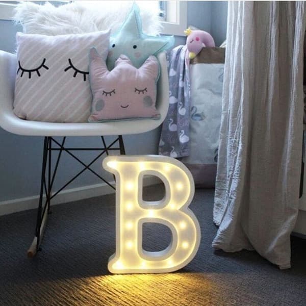 LED Bokstav / Nattlampa