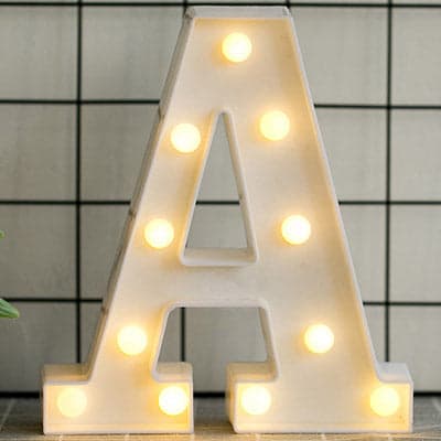 LED Bokstav / Nattlampa
