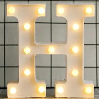 LED Bokstavslampa / Nattlampa