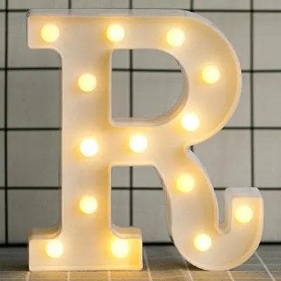 LED Bokstavslampa / Nattlampa