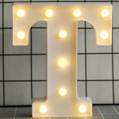 LED Bokstavslampa / Nattlampa