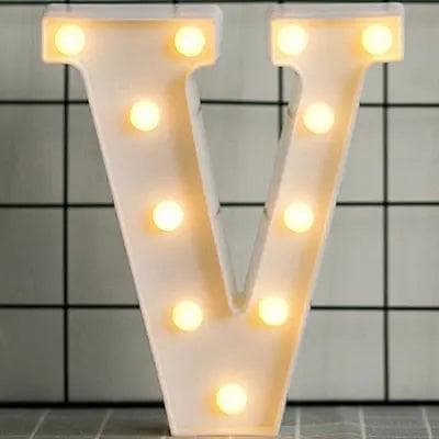 LED Bokstavslampa / Nattlampa