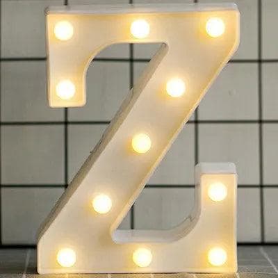 LED Bokstavslampa / Nattlampa