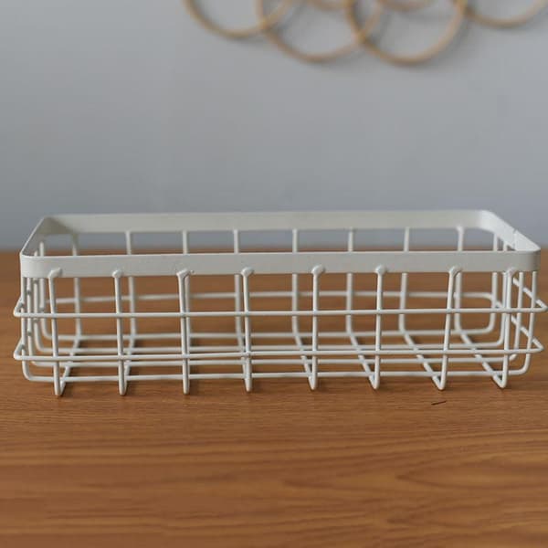Förvaringskorg Colour: White Without Board | Specifications: 29*13*10