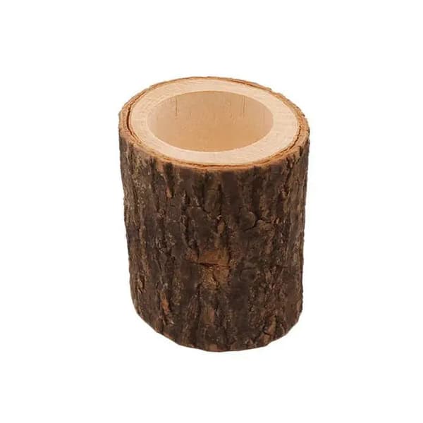 Värmeljushållare Trä