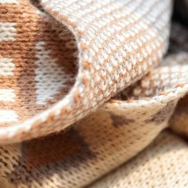 Vacker Boho filt