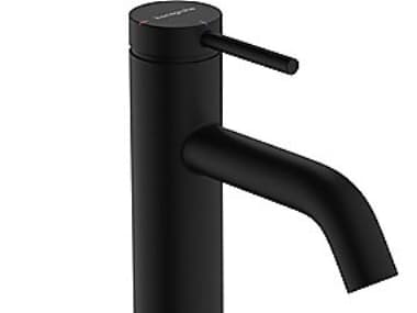 hansGrohe Tecturis S 1-grebs håndvaskarmatur 80 CoolStart med løft-op bundventil, mat sort
