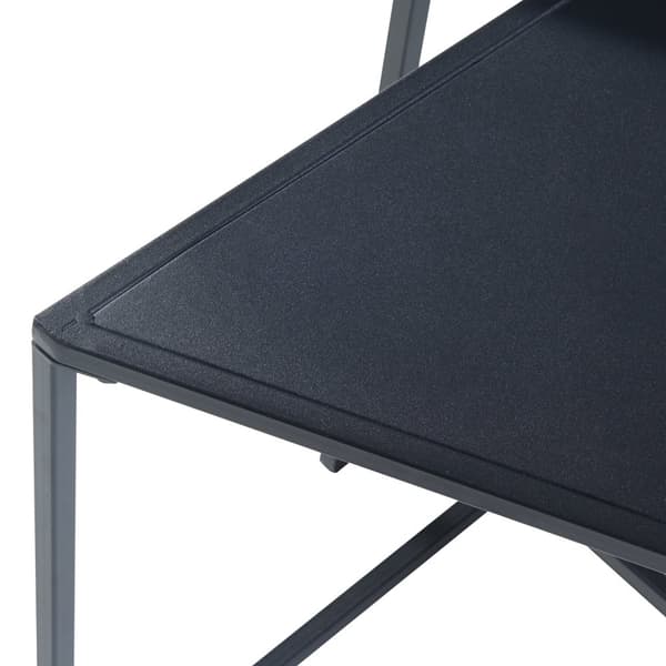 Sidobord Kungsör set om 2 metall [en.casa]