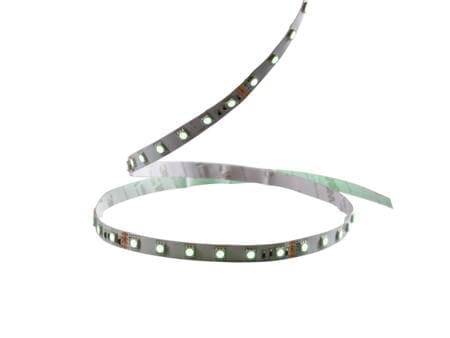 LEDstrip 24 V IP20 RGB 5 m, 120°, 420 lm/m, 10,6 W/m. RGB. Levetid L70 50.000 timer. Leveres i 5 m.