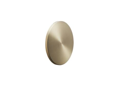 Dekorativ front Circo M 275 Mässing. För dig som enkelt vill förändra utseendet på din Circo-armatur (inomhus). Mått Ø275x15 mm.