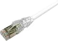 Miniatyrbilde 1 av 3: NETCONNECT Patchkabel kat 6A S/FTP PiMF, længde: 0,25 m farve: hvid med LSZH kappe