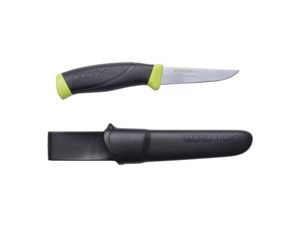Morakniv Companion Fishing Fillet 090, Camper/scout, Drop point, Rostfritt stål, Termoplastisk elastomer (TPE), Grön, 1 verktyg