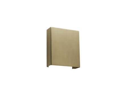 Dekorativ front Pixo S Mässing, för dig som enkelt vill förändra utseendet på din Pixo armatur (inomhus). Mått 160x127x58 mm